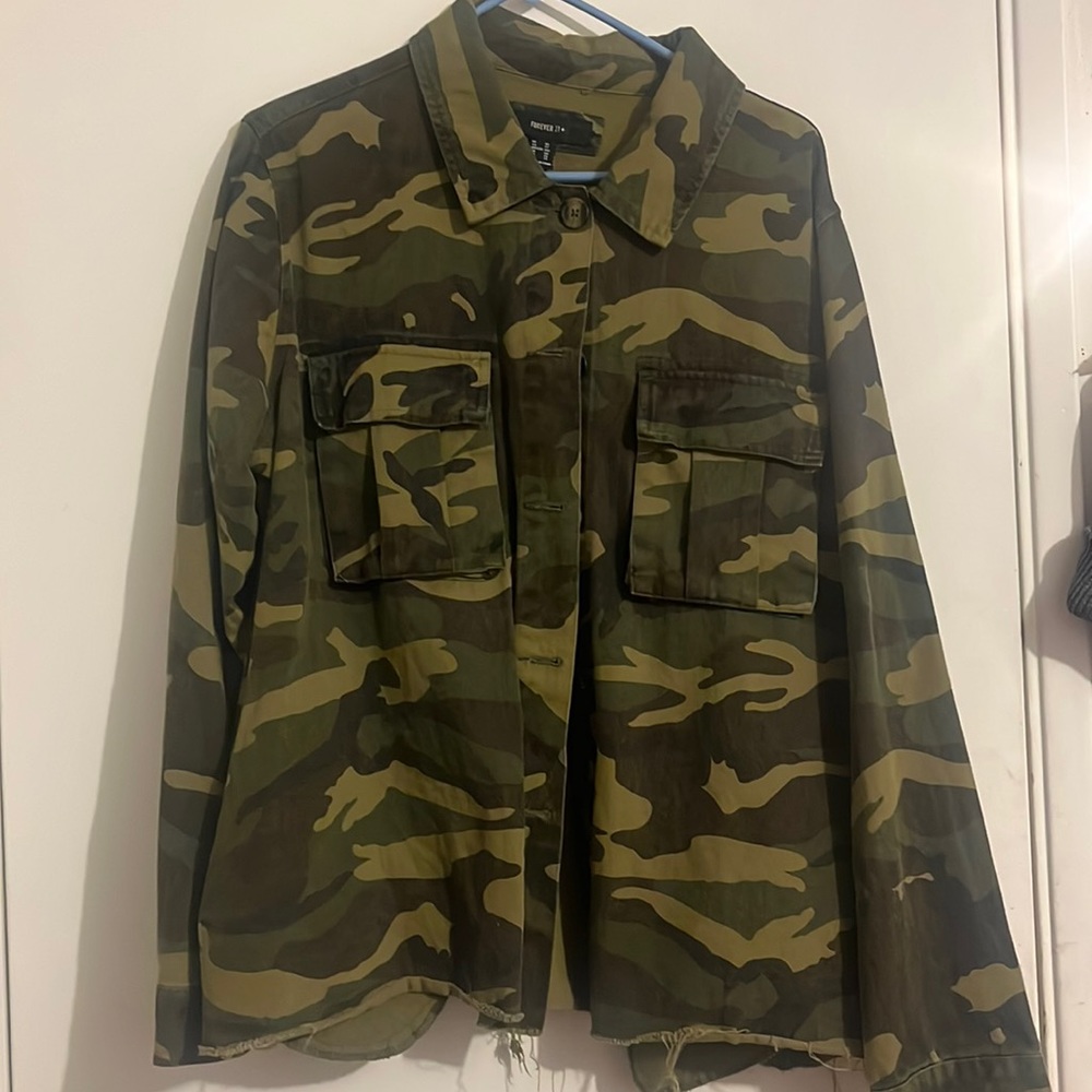 Forever 21 Camo Jacket